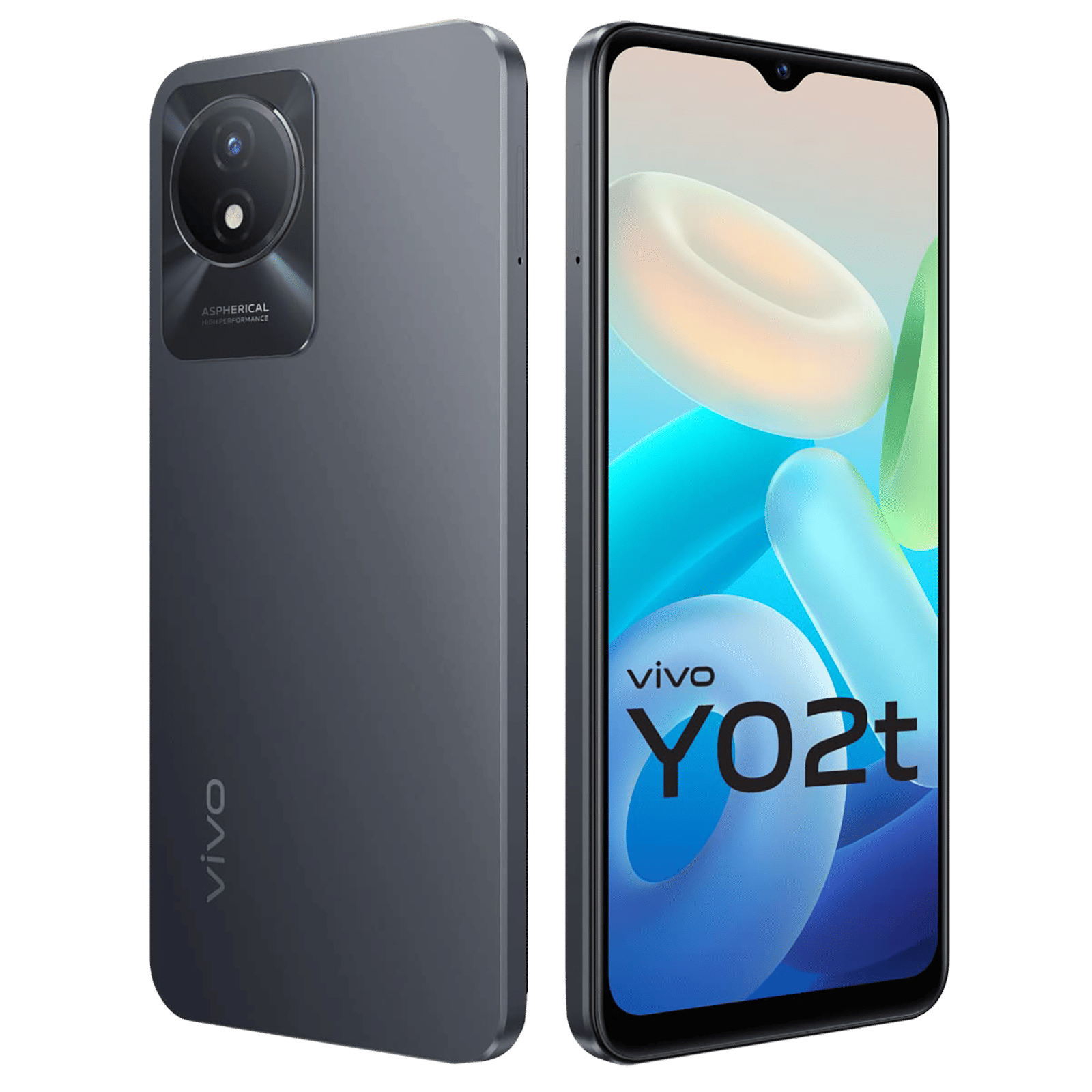 Buy Vivo Y02T 4GB RAM 64GB Cosmic Grey Online Croma